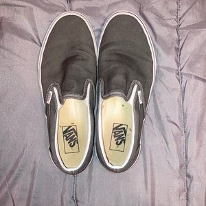 Dark Grey Vans